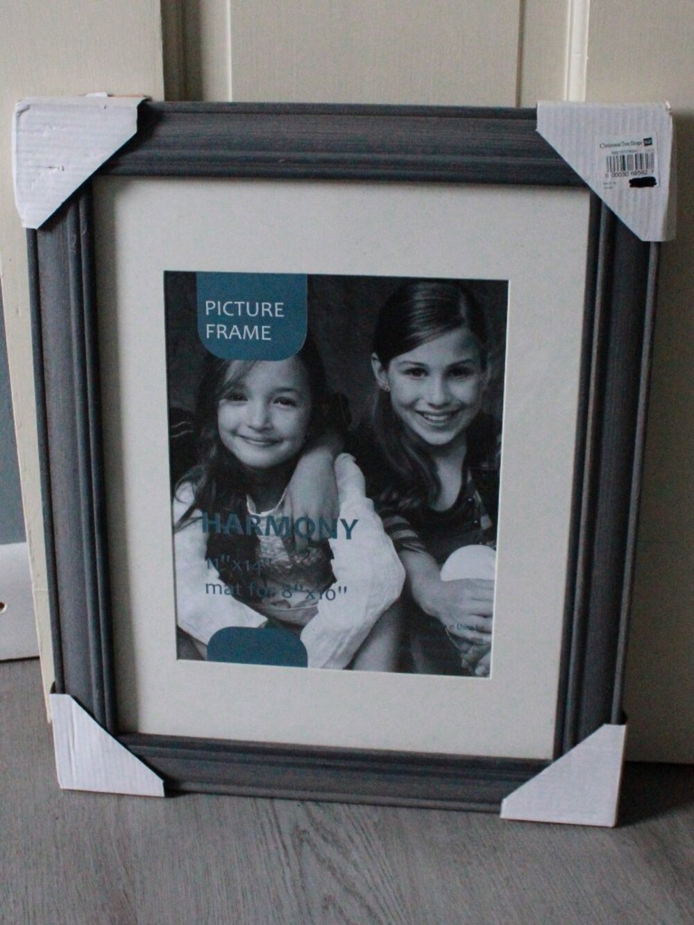 Vintage Christmas Tree Shops "Harmony 8x10" Matte Painted Wooden Picture Frame